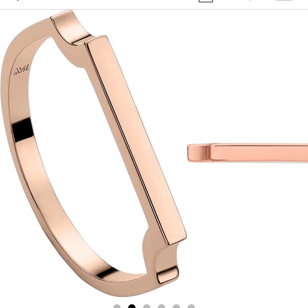 MONICA VINADER Rose Gold Ring